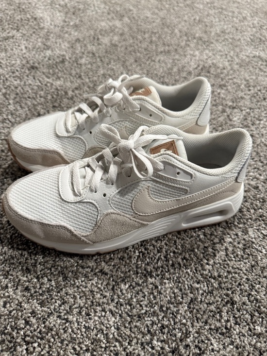 Nike Shoes - Tan/White Womens Nike Air Max Sneakers